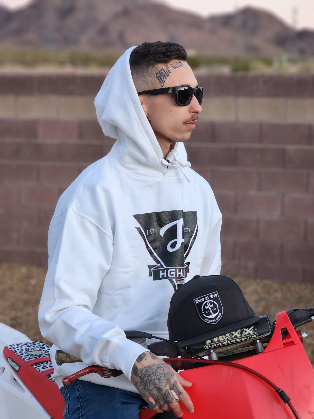 Bred at Sea Black PVC Waterproof Performance Snapback