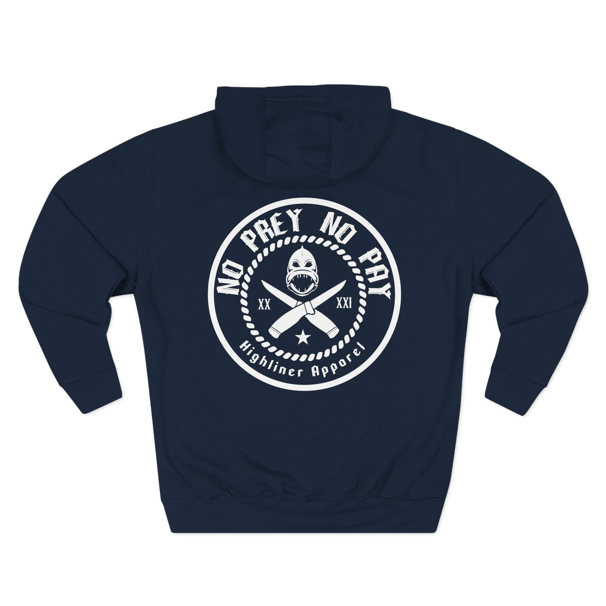 No Prey No Pay Fishing Hoodie (Cod Edition) Hoodie — Alaska Commercial Fishing Fleece