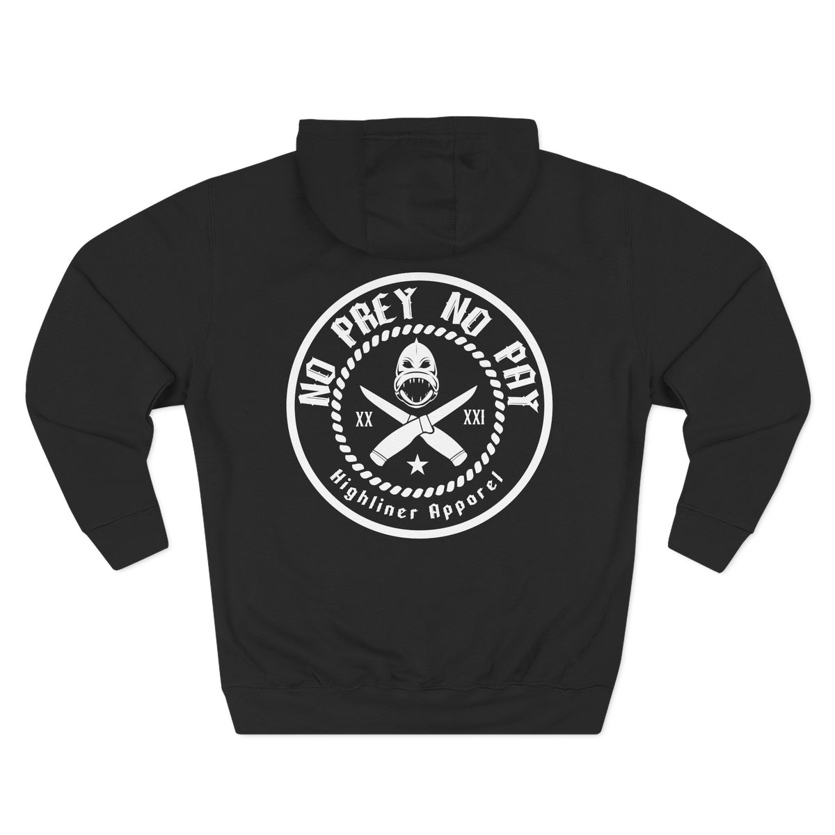 No Prey No Pay Fishing Hoodie (Cod Edition) Hoodie — Alaska Commercial Fishing Fleece