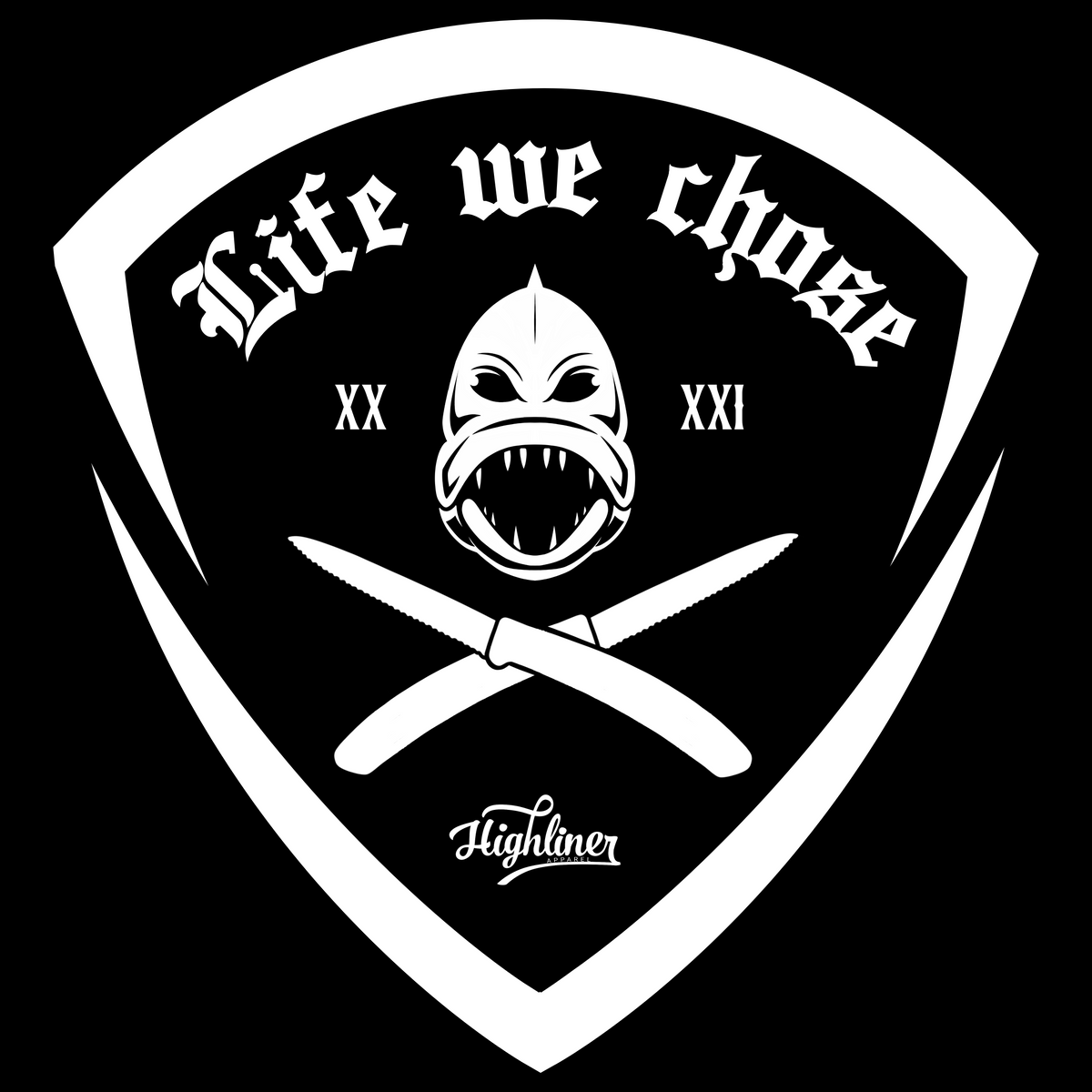 Life We Chose Black Flat Bill Trucker Hat