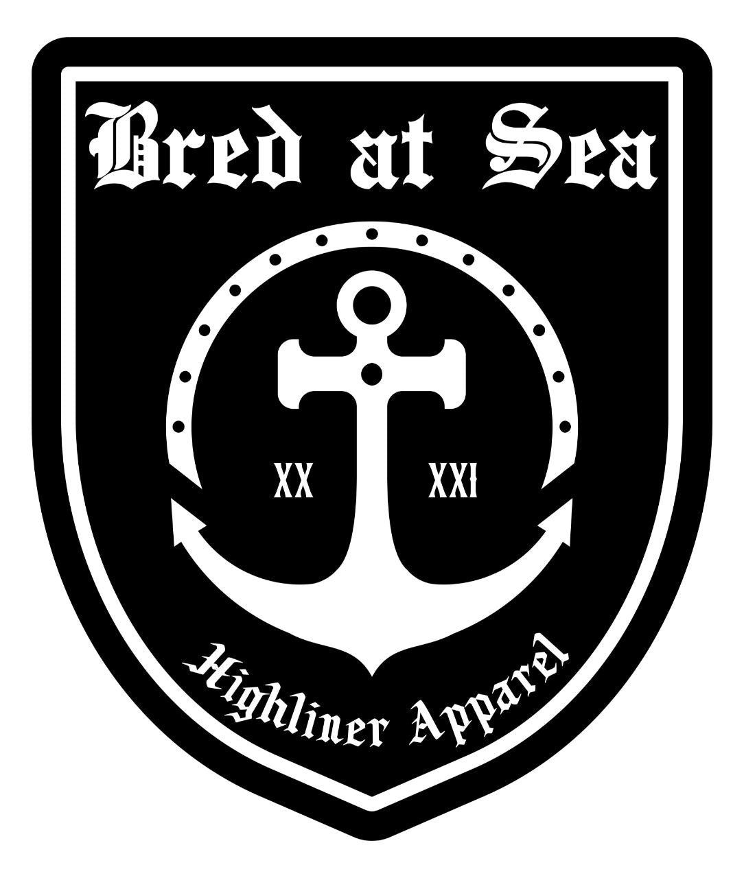 Bred at Sea Black PVC Waterproof Performance Snapback