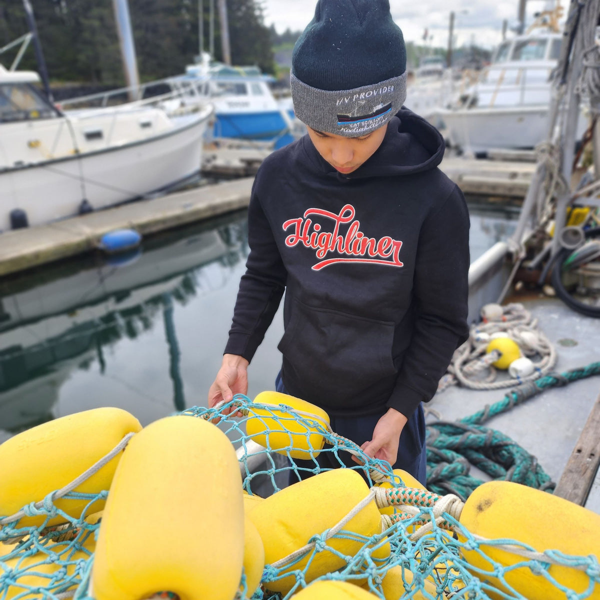 Black Salmon Slayer 2023 Unisex Hoodie