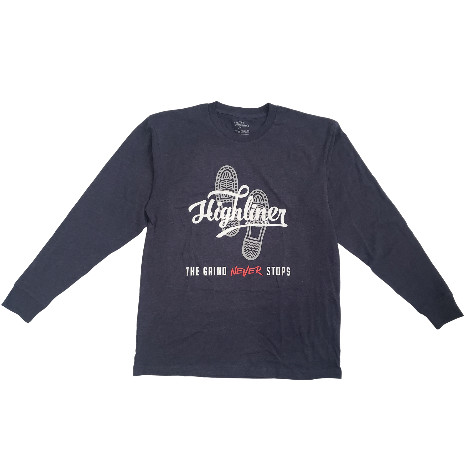 Navy/Heather TGNS Premium Long Sleeve