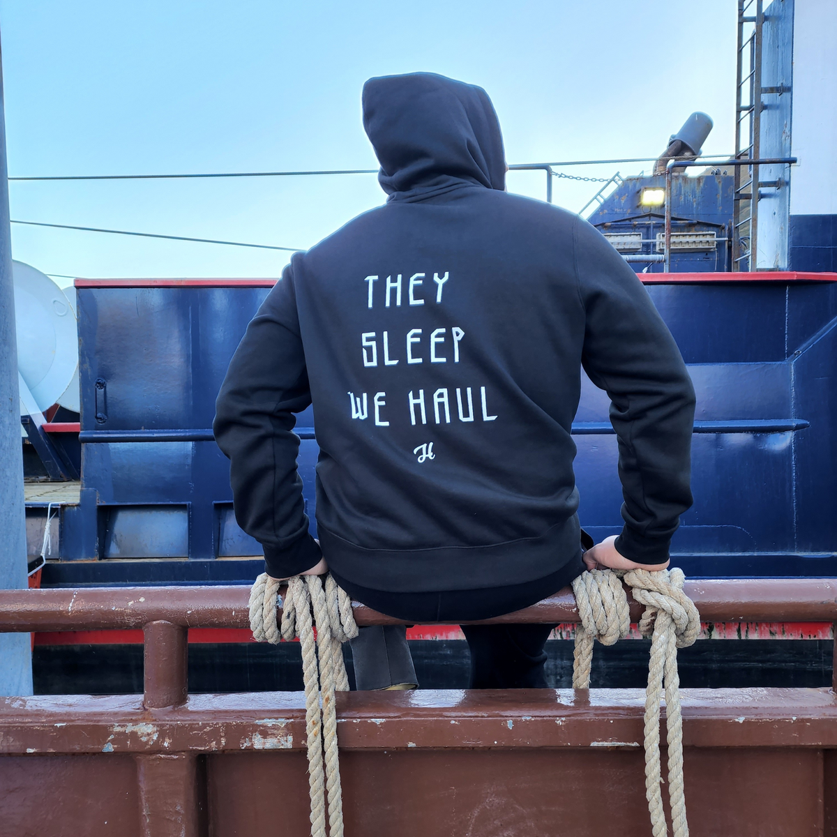 Black They Sleep We Haul Unisex Hoodie